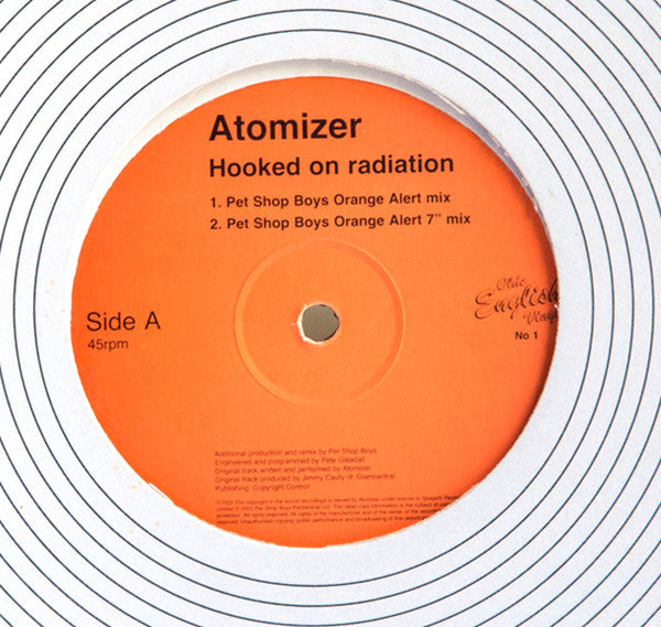 Atomizer (2) : Hooked On Radiation (12")