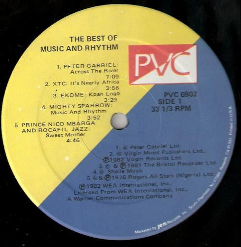 Various : The Best Of Music And Rhythm (LP, Comp)