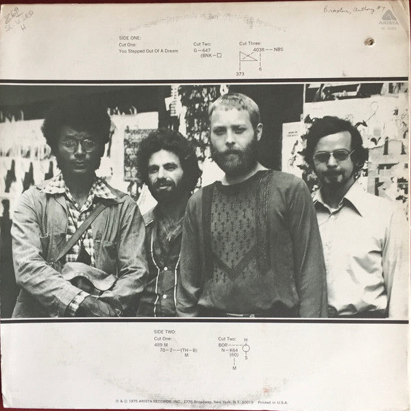 Anthony Braxton : Five Pieces 1975 (LP, Album, Promo, PRC)