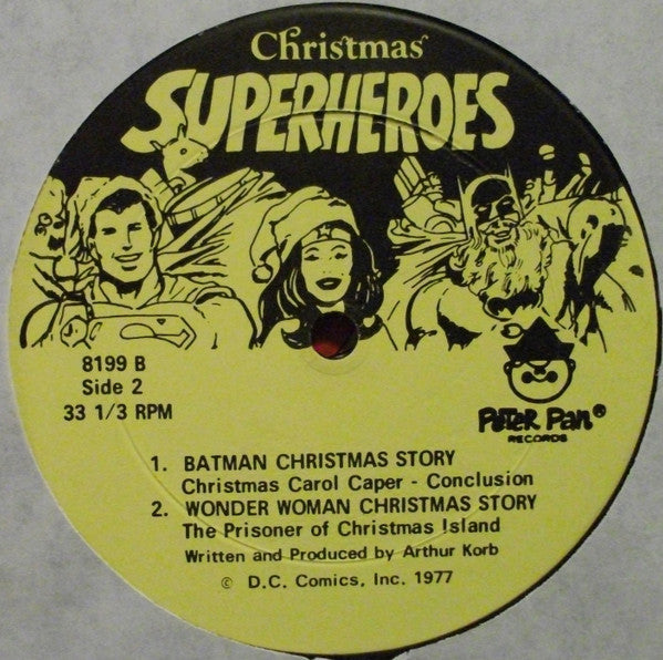 Superman, Wonder Woman (2), Batman (26) : Exciting Christmas Stories (LP, Album)