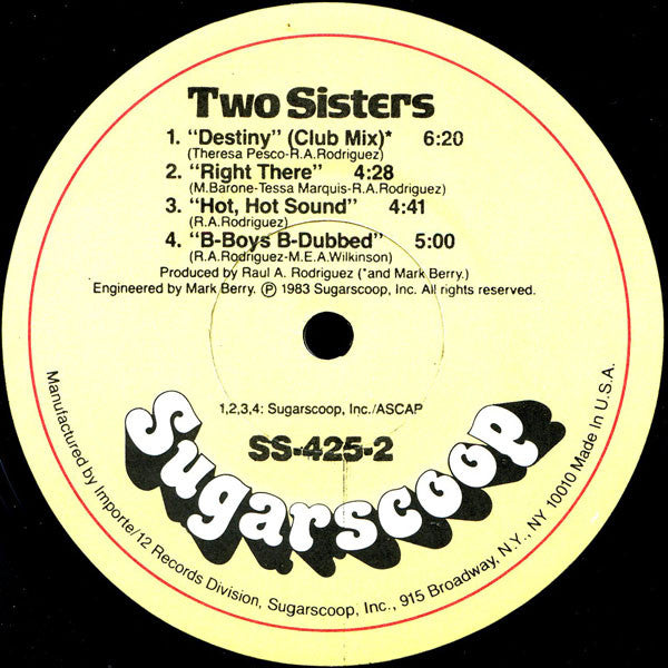 Two Sisters : Two Sisters (LP, Album)