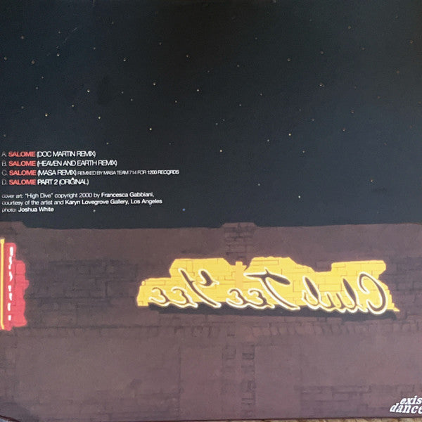 Tom Chasteen : Salome - The Remixes (2x12")