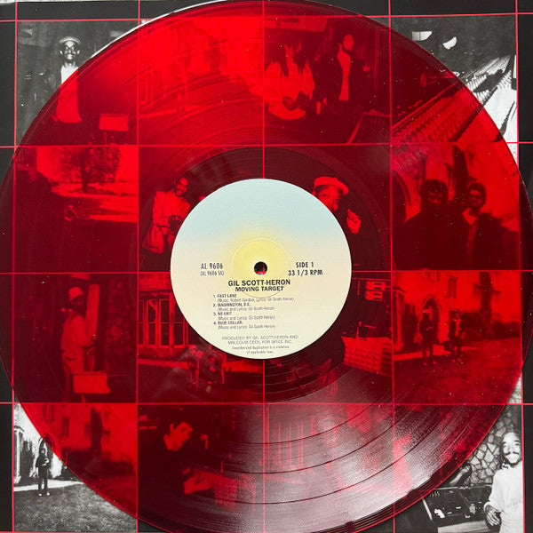 Gil Scott-Heron : Moving Target (LP, Album, RSD, M/Print, RE, Red)