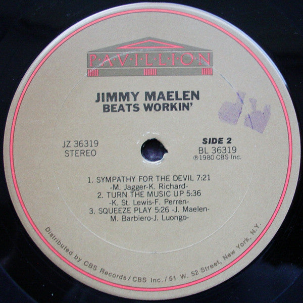 Jimmy Maelen : Beats Workin' (LP, Album)