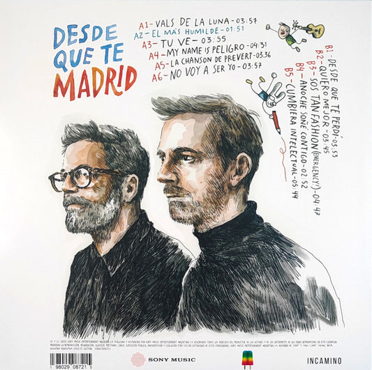 Kevin Johansen, Liniers : Desde Que Te Madrid (LP, Album)
