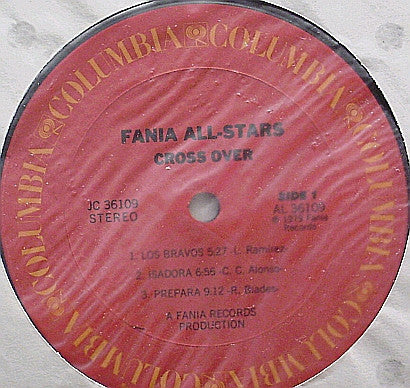 Fania All Stars : Cross Over (LP, Album)