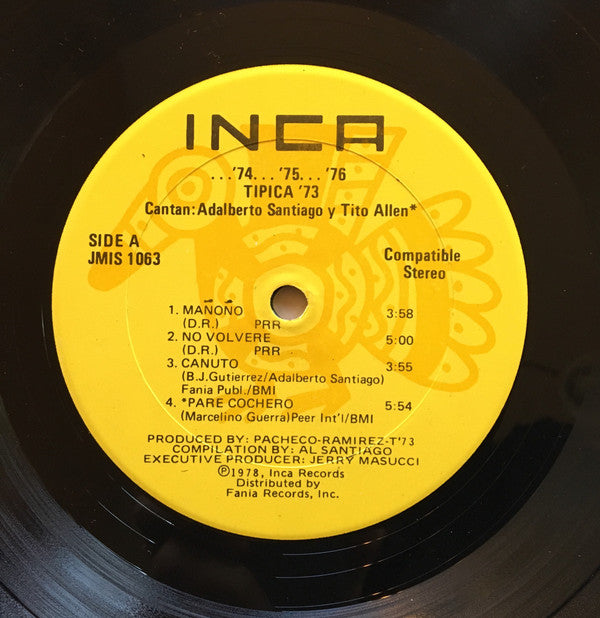 Tipica 73 : ...'74...'75...'76 (LP, Comp)