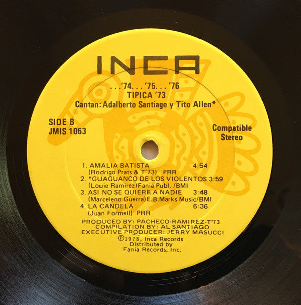 Tipica 73 : ...'74...'75...'76 (LP, Comp)