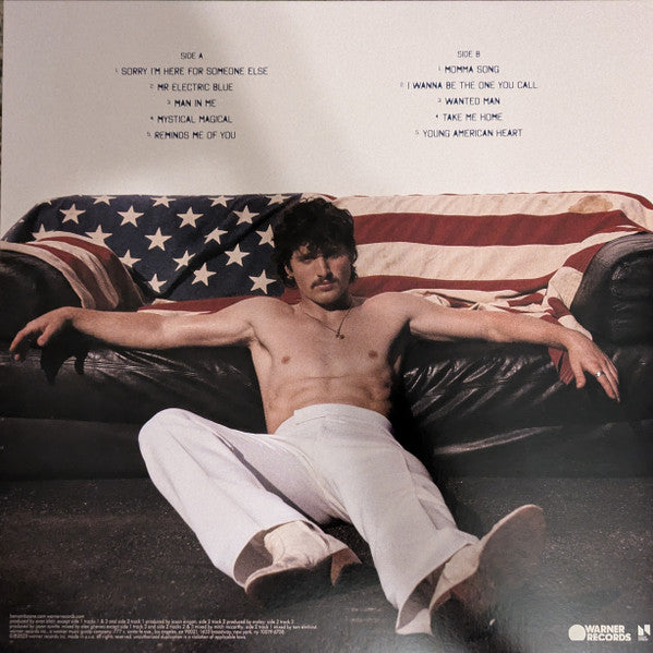 Benson Boone : American Heart (LP, Album, Ltd, Red)