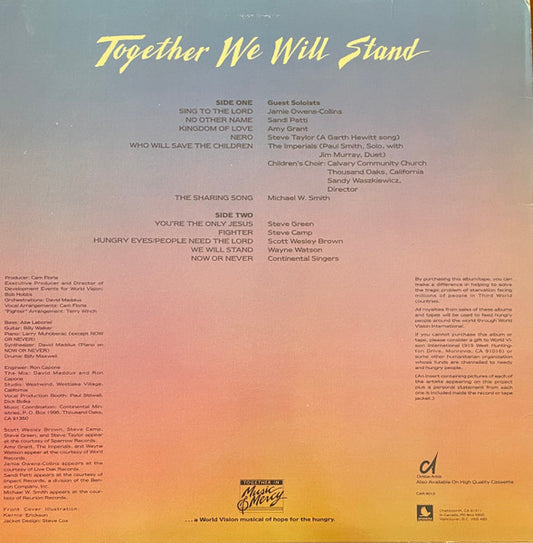 Continental Singers : Together We Will Stand (LP, Album)