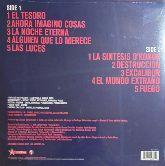 El Mató a un Policía Motorizado : La Síntesis O'Konor (LP, Album, Ltd, RE, Red)