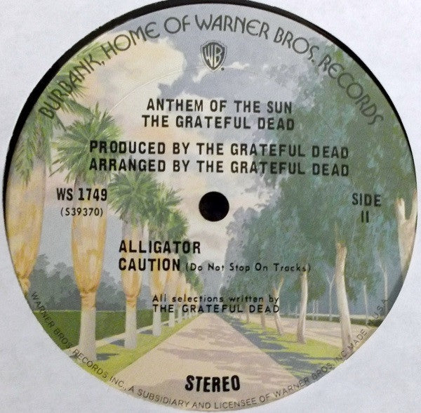 The Grateful Dead - Anthem Of The Sun vinyl record, LP (Very Good Plus (VG+)) | Lulo Records