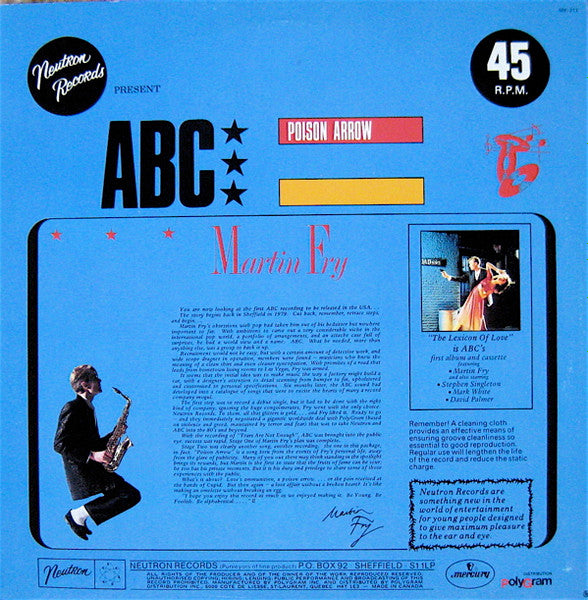 ABC : Poison Arrow (12", Promo)