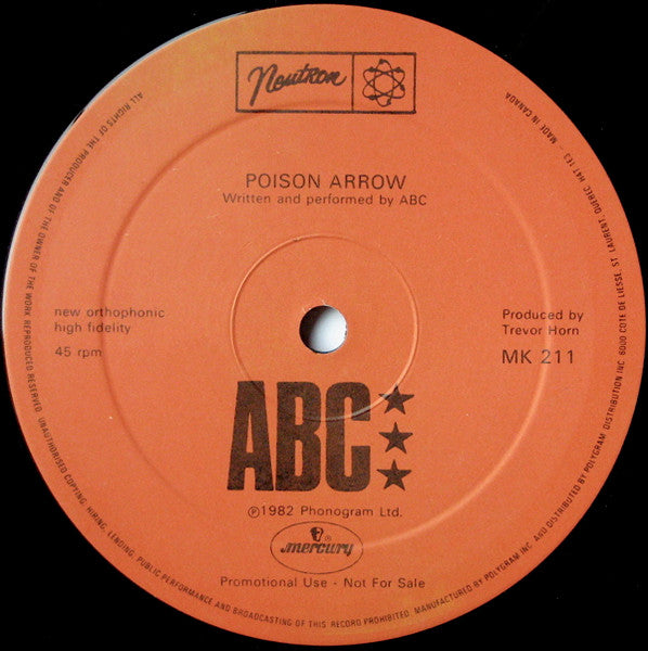 ABC : Poison Arrow (12", Promo)