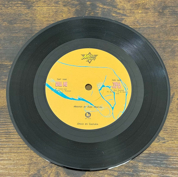Midas Touch (15) : Call Me (7", M/Print)