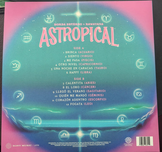 Bomba Estéreo, Rawayana - Astropical vinyl record, LP (Mint (M)) | Lulo Records