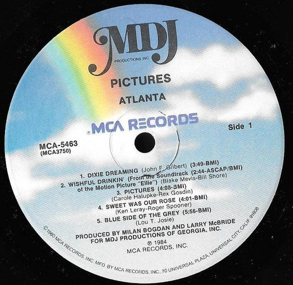 Atlanta (6) : Pictures (LP, Album, Pin)