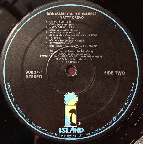 Bob Marley & The Wailers : Natty Dread (LP, Album, RE)
