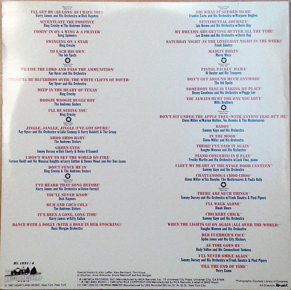 Various : Stage Door Canteen (4xLP, Comp)