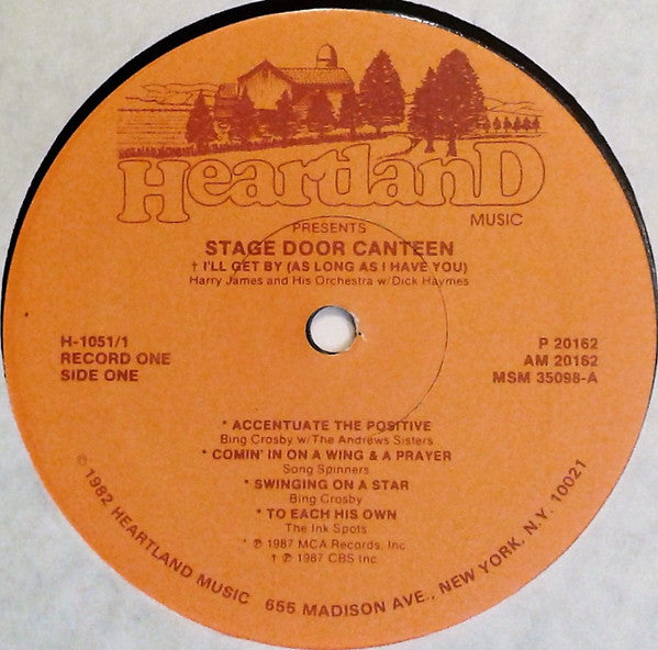 Various : Stage Door Canteen (4xLP, Comp)