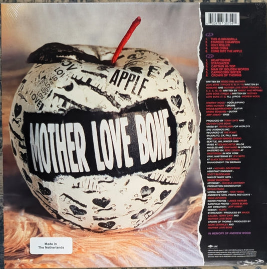 Mother Love Bone : Apple (LP, Album, RE, RM)