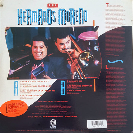 Los Hermanos Moreno : Para Alegrarte La Vida (LP, Album)