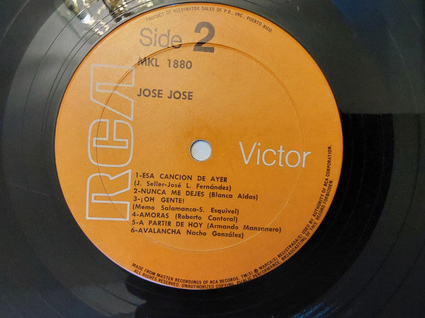 José José : José José (LP, Album)