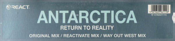 Antartica : Return To Reality (12")