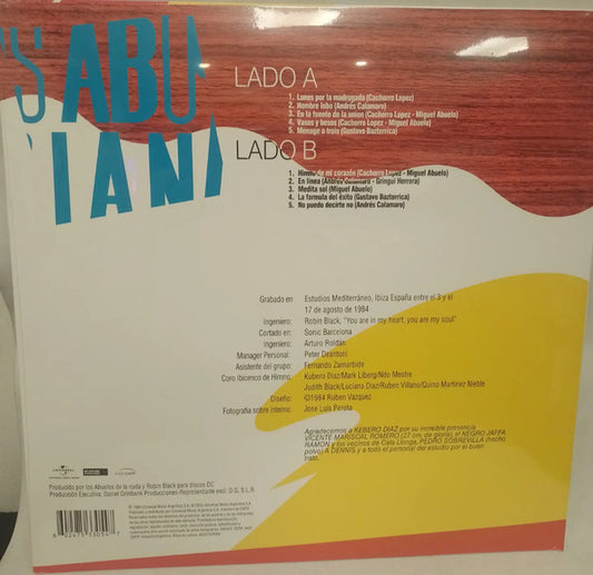 Los Abuelos De La Nada : Himno De Mi Corazón (LP, Album, RE)