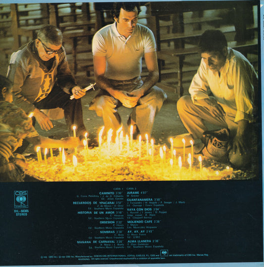 Julio Iglesias : America (LP, Album, RE)