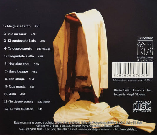 Paulo F.G.* : Te Deseo Suerte (CD, Album)
