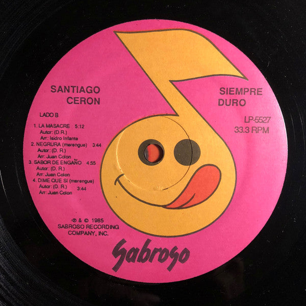 Santiago Ceron : Siempre Duro (LP, Album)