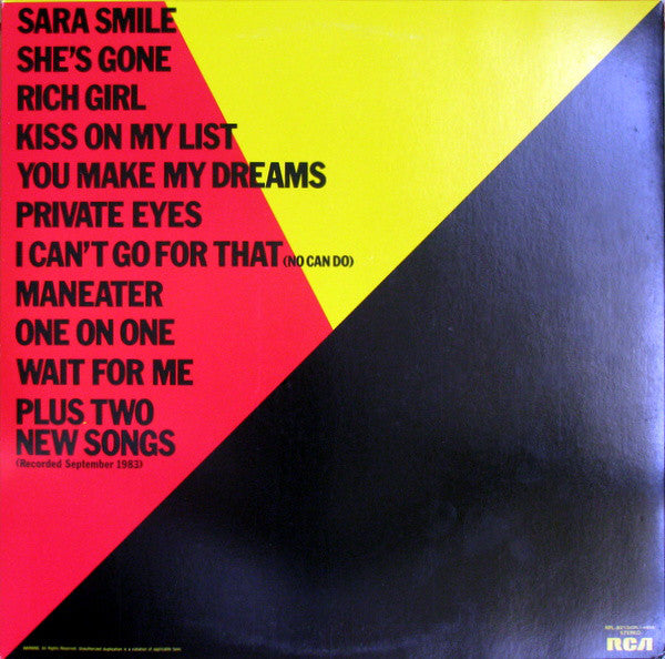 Daryl Hall John Oates* : Rock 'N Soul Part 1 (LP, Comp)
