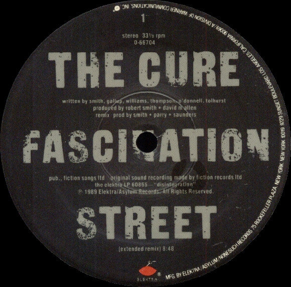 The Cure : Fascination Street (12", Single)