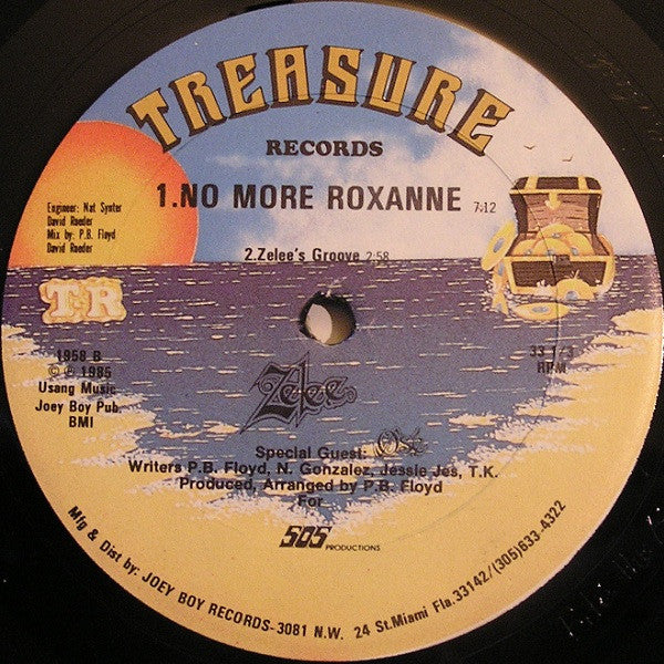 Zelee Featuring Osé : No More Roxanne (Roxanne No More) (12")