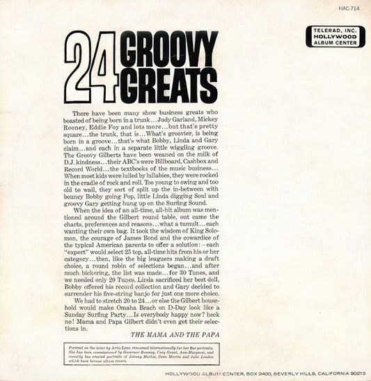 Various - 24 Groovy Greats vinyl record, LP (Very Good Plus (VG+)) | Lulo Records