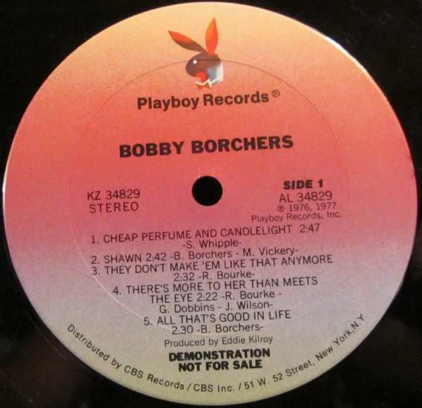 Bobby Borchers : Bobby Borchers (LP, Album, Promo)