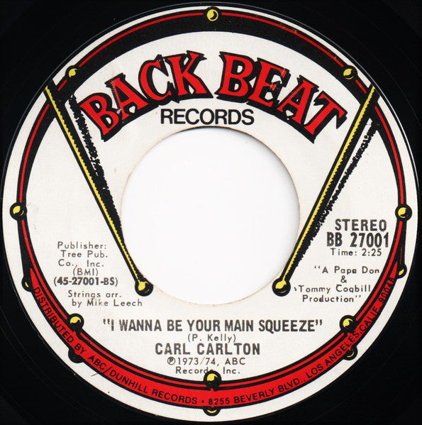 Carl Carlton : Everlasting Love / I Wanna Be Your Main Squeeze (7", Single)