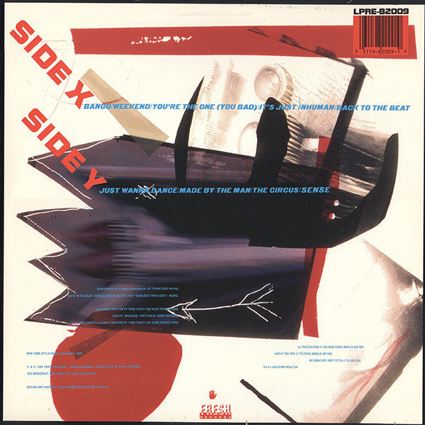 The Todd Terry Project : To The Batmobile Let's Go (LP, Album)
