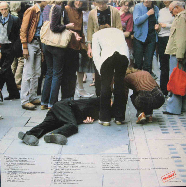 Brian Brain : Unexpected Noises (LP, Album)