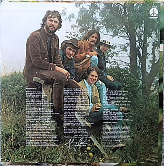 Kris Kristofferson - Me And Bobby McGee vinyl record, LP (Very Good Plus (VG+)) | Lulo Records