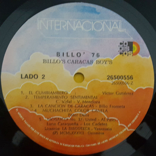 Billo's Caracas Boys : Billo'76 (LP)