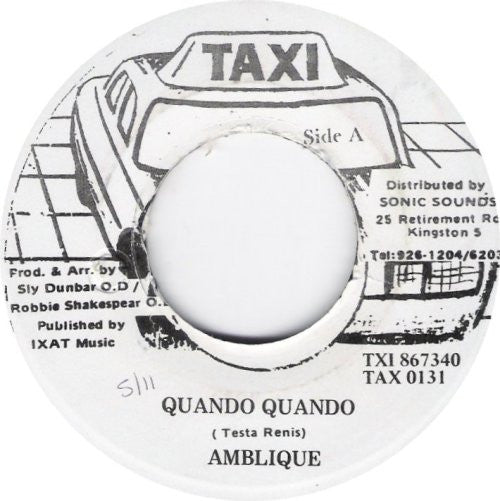 Ambelique : Quando Quando (7", Single)