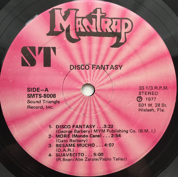 Mantrap : Disco Fantasy (LP, Album)
