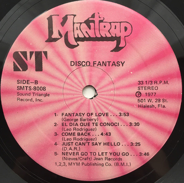 Mantrap : Disco Fantasy (LP, Album)