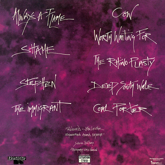 Gene Loves Jezebel : Immigrant (LP, Album)