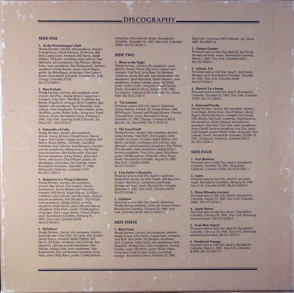 Woody Herman : Big Bands: Woody Herman (2xLP, Comp, Mono, Hal + Box)