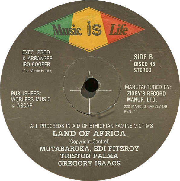 Various : Land Of Africa (12")