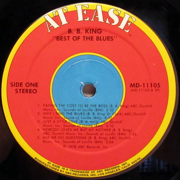 B.B. King : His Greatest Recordings (LP, Comp, Ltd)