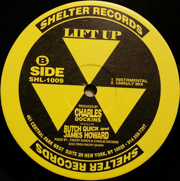 Butch Quick And James Howard : Lift Up (12")